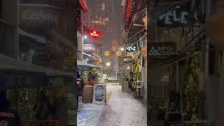 The atmospheric river flowing through Chamonix : January 9th 2026. #chamonix #chamonixapres #snow