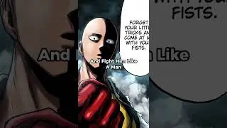 The Reason You Don't Make Saitama Angry #onepunchman #shorts