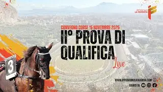 Live II&deg; Prova di Qualifica del 15 Novembre 2025 - 2 anni - Metri 2000
