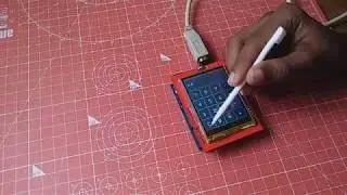 Calculator using Arduino and TFT LCD Shield