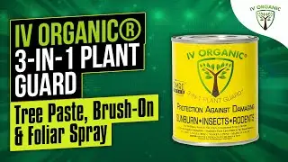 IV Organic&reg; 3-in-1 Plant Guard: Tree Paste, Brush-On & Foliar Spray