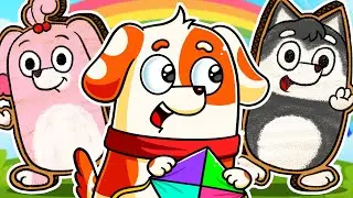 HOO DOO RAINBOW, PAPER FRIENDS: HOO DOO don't want to PLAY ALONE?! | Hoo Doo Rainbow Animation