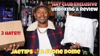 Эксклюзивная распаковка и обзор Hat Club от JaeTips Forever + Stone Dome с идеями нарядов