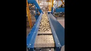 L100 - Fully Automatic Tumble Blast Shot Blasting Machine