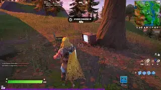 Destroy Spooky TV sets Challenge! Fortnite Battle Royale Season 6