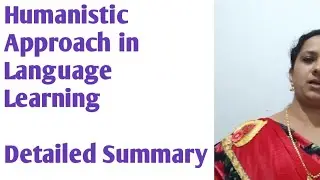 Humanistic Approach in Learning Language