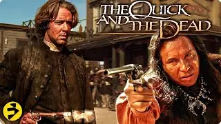 Russell Crowe  faces off  against The Bulletproof Man | THE QUICK AND THE DEAD | #WesternWednesdays