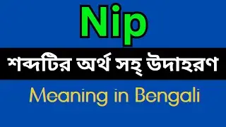 Nip Meaning In Bengali /Nip mane ki
