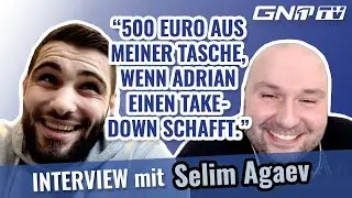Selim Agaev: 500 Euro, wenn Adrian einen Takedown schafft! - Interview vor GMC Fight Night 7
