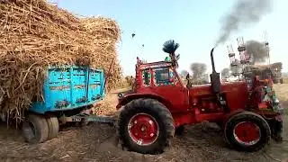 #genius #belarus #tractor #punjab #farmer #three tractors #Loading #uphill #using #followers 