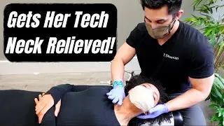 Tech Neck Text Neck Adjustment by Dr Donovan