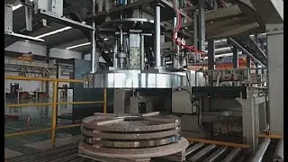 Steel strip stacking machine/ coil stacker and handling system