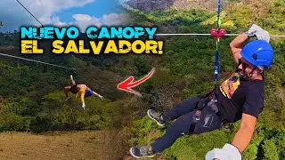 LO MAS NUEVO! Canopy extremo de más de 1 Kilómetro en El Salvador! Tamanique 🇸🇻