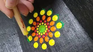 Dot Mandala Art #artist #art #handmade #homedecor #mandala #diy #smallbusiness #trending #viral