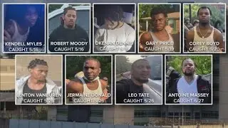 9 recaptured inmates plead not guilty in Angola, Derrick Groves still on the run