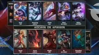 FW vs OG Highlights - FLASH WOLVES vs ORIGEN Game 4 - S5 WORLDS 2015 KNOCKOUT STAGE - QUARTERFINALS