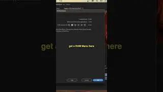 СЕКРЕТ БОЛЕЕ БЫСТРОЙ ПРОИЗВОДИТЕЛЬНОСТИ Premiere Pro (УВЕЛИЧЕНИЕ ОБЪЕМА ОЗУ)