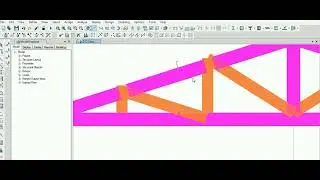 HOW TO LAY OUT STEEL C PURLINS ROOF TRUSS IN ETABS - INSERTION POINT & LOCAL AXIS PART2/3