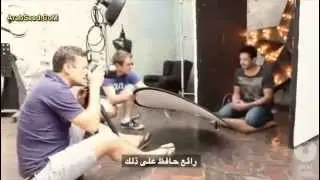 كواليس تصوير Cover البوم من قلبى بغنى لمحمد حماقى