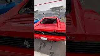 Stunning Red Ferrari Testarossa 512 TR 12cyl Engine #cars #automobile #supercar #ferrari #motivation