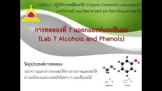 การทดลองที่ 7 แอลกอฮอล์และฟีนอล (ปฏิบัติการเคมีอินทรีย์)