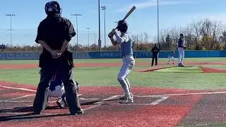 JAKE JENSEN - 2025 LHP - RELIEF WORK - 3 PITCH K - NICE SLIDER AT END - DIAMOND NATION - OCT. 27th
