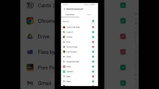 Internet Data permission setting