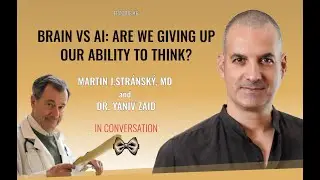 Brain vs AI: Are We Giving Up Our Ability to Think? | Dr. Yaniv Zaid & Martin J. Str&aacute;nsk&yacute;