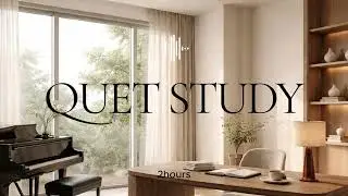 Calm Piano Music for Study & Cafe ☕ Soft Instrumental Focus