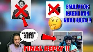 SID FINAL REPLY TO X MANIA 😨 | NO EMULATOR BAN INDIA 😰 | SID VS X MANIA CONTROVERSY 