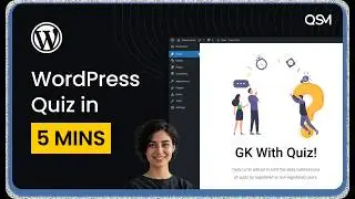 Set Up a WordPress Quiz in 5 Minutes | QSM 2026