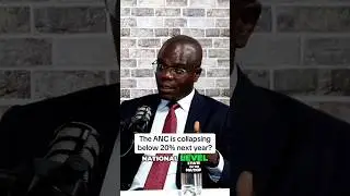 ANC 40% in the last national election and history shows they always perform worse in local elections