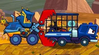 Car Eats Car 3 #26 Машина ест машину с Кидом. Спасение Хищных машинок на канале #МАШИНКИКИДА