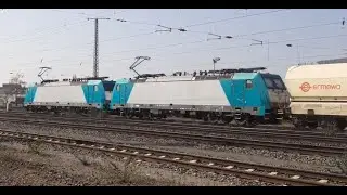 Doppeltraktion Bombardier TRAXX 