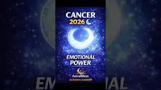 Cancer 2026 Prediction 🌙 Career, Love, Money & Remedy | Zodiac Forecast