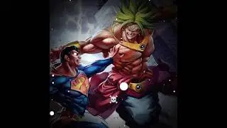 superman vs broly🔥🔥...#shorts #superman #broly #animeedit #viral #trending