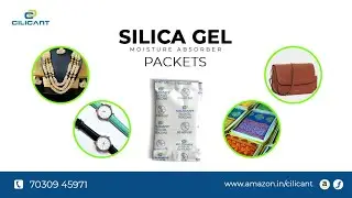 How To Use Silica Gel Packets!