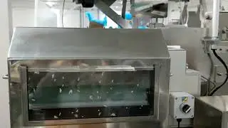 Cooked rice and curry filling machine
