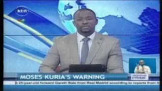 Hon. Moses Kuria warns Jubilee Senators against supporting CORD Coalition over the Security Law