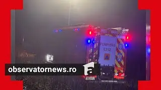 Incendiu la locomotiva unui tren cu 200 de pasageri, &icirc;n apropiere de Vaslui