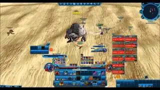 SWTOR: 3.2 PVE - THORN event - Powertech tanking Plaguehorn world boss