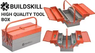 Buildskill  5 Shelf High Quality Tool Box Unboxing