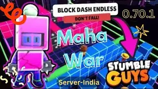 Infinite Block Dash 0.70.1 | Stumble Guys Live #stumbleguyslive #livestream #unlimitedcustomroom #bd