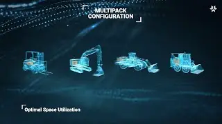 Battery modularity for Off-Highway Applications - Flexible battery placement