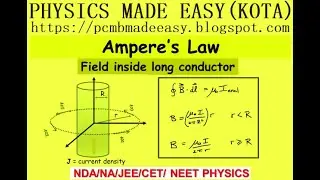MOTION OF CHARGE PARTICLE IN MAGNETIC FIELD; SOLENOID; PERMEABILITY OF FREE SPACE; AMPERE`S LAW-24;