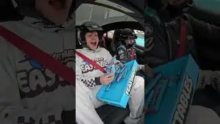 Eating Feastables at 150 MPH 🏎️  #feastablespartner