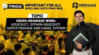 Cross Drainage Works: Aqueduct , Syphon Aqueduct, Super passage, Canal syphon