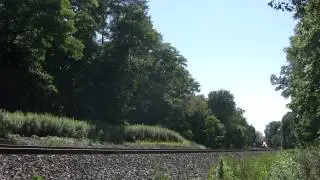 CLASSIC EMD! 2 CP Rail SD40-2s and SD60 in notch 8 up Otis Hill