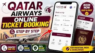 Qatar Airways Online Ticket Booking Process | Urdu Hindi Tutorial