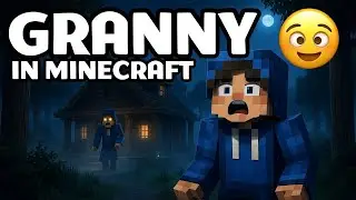Granny House Mod in Minecraft 😨 | Horror Gameplay Hindi